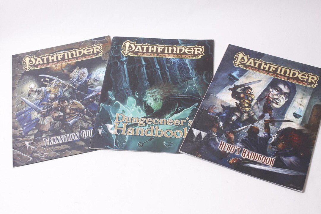 Pathfinder Honors Handbook.pdf Pathfinder Game Book Lot Paizo Guide Handbook Dangeoneer Hero ~ 260302 ...