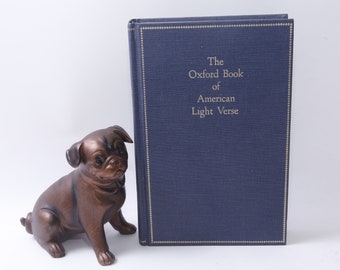 The Oxford Book Of The American Light Verse, Oxford University Press, William Harmon, Poetry, Classics, Hardcover, Vintage, ~20-32-1122