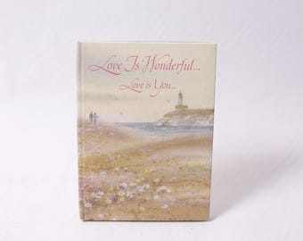 1972 Hallmark Love Is Wonderful Love is You Art Book Hardcover WRITINGS Gift Book ~ 260402-WH 1063