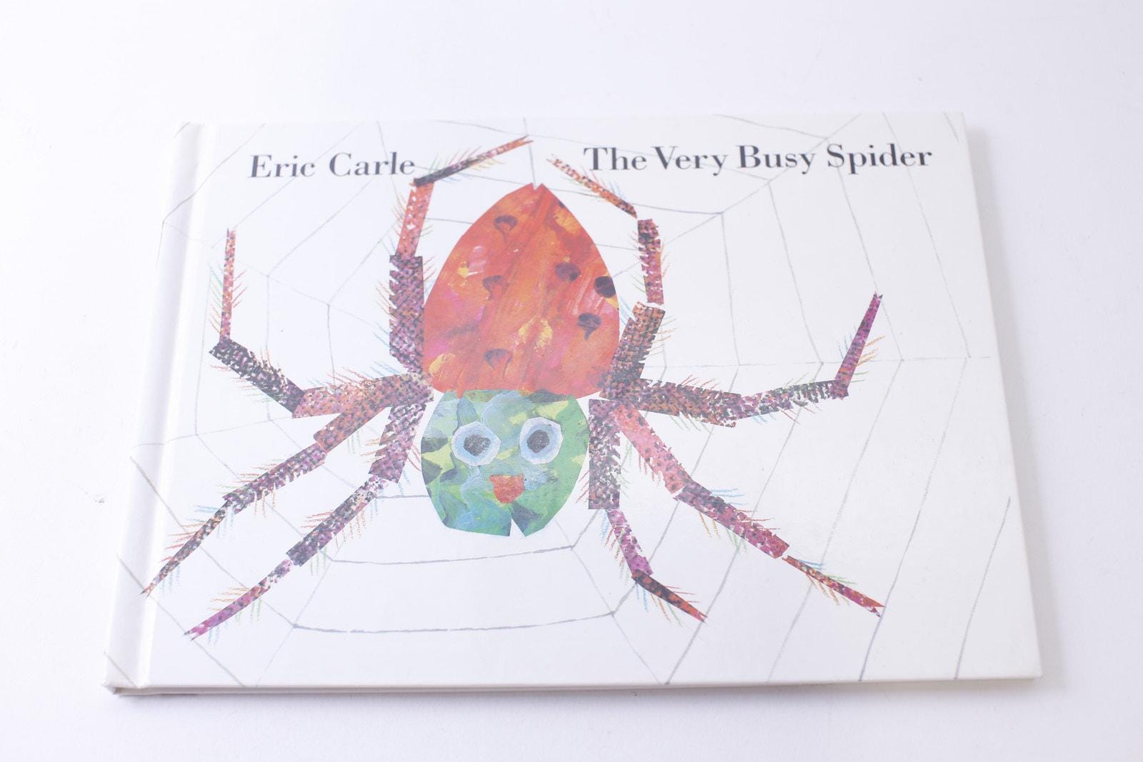Eric, Carle, the Very Busy Spider, 1984, Philomel Books, Picture