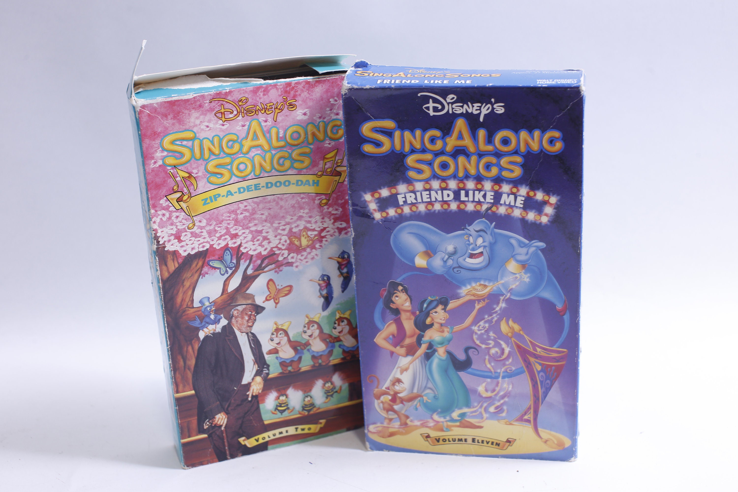 Walt Disney Sing Along Songs VHS Set of Two 1990s - Etsy Australia