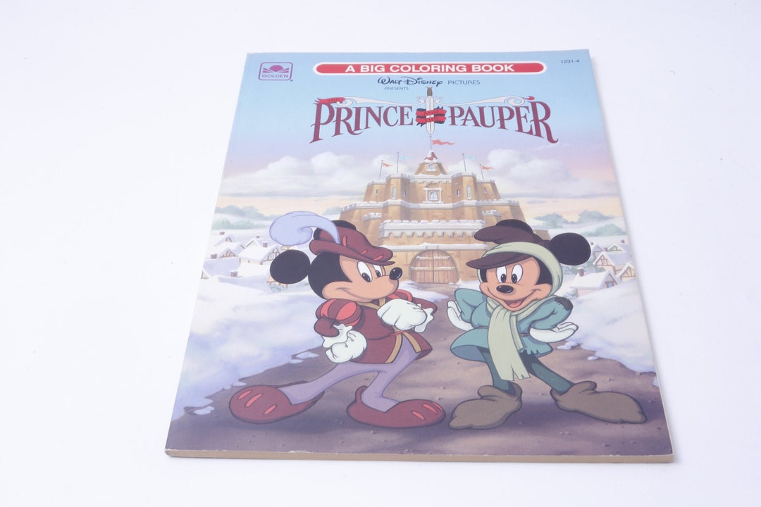 WALT DISNEY’S GOOFYcoloring bookアメリカの古書 Walt Disney's Sport Goofy Golden Coloring Vintage Book