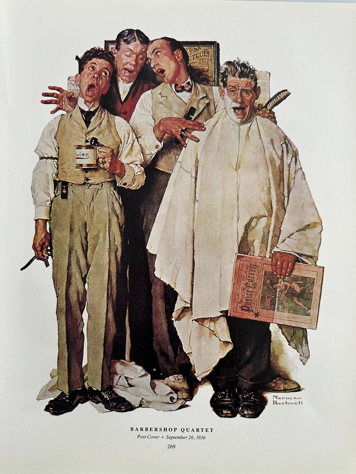 Rockwell barbershop - Etsy 日本