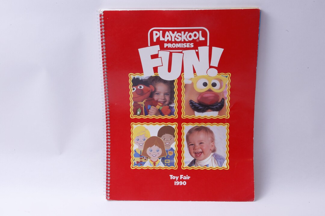 Playskool Toy Fair Catalog, Playskool Promises, Fun, Colored Catalogue ...