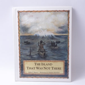 The Island That Was Not There, Rulon T. Burton,  Hardcover, Vintage, Fiction, Picture Book, Child Reading, Nursery Library, ~ 20-01-314