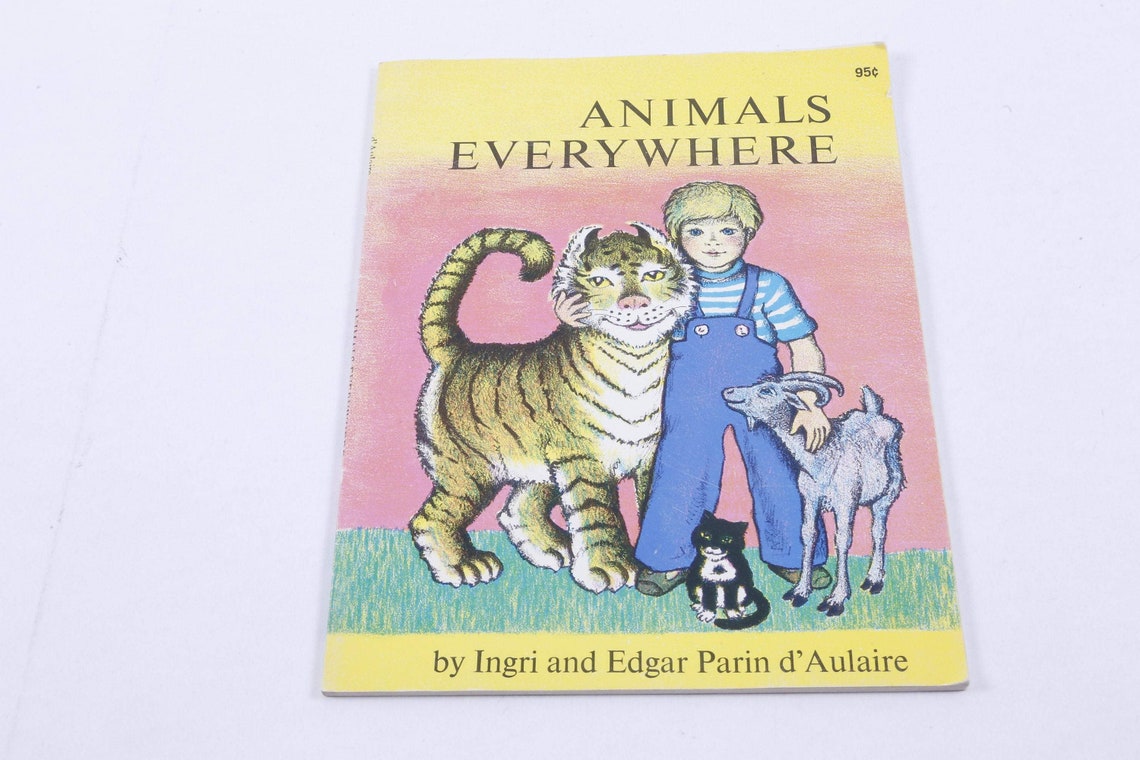 Animals Everywhere Ingri And Edgar Parin D aulaire Vintage Picture animals-everywhere-ingri-and-edgar-parin-d-aulaire-vintage-picture
