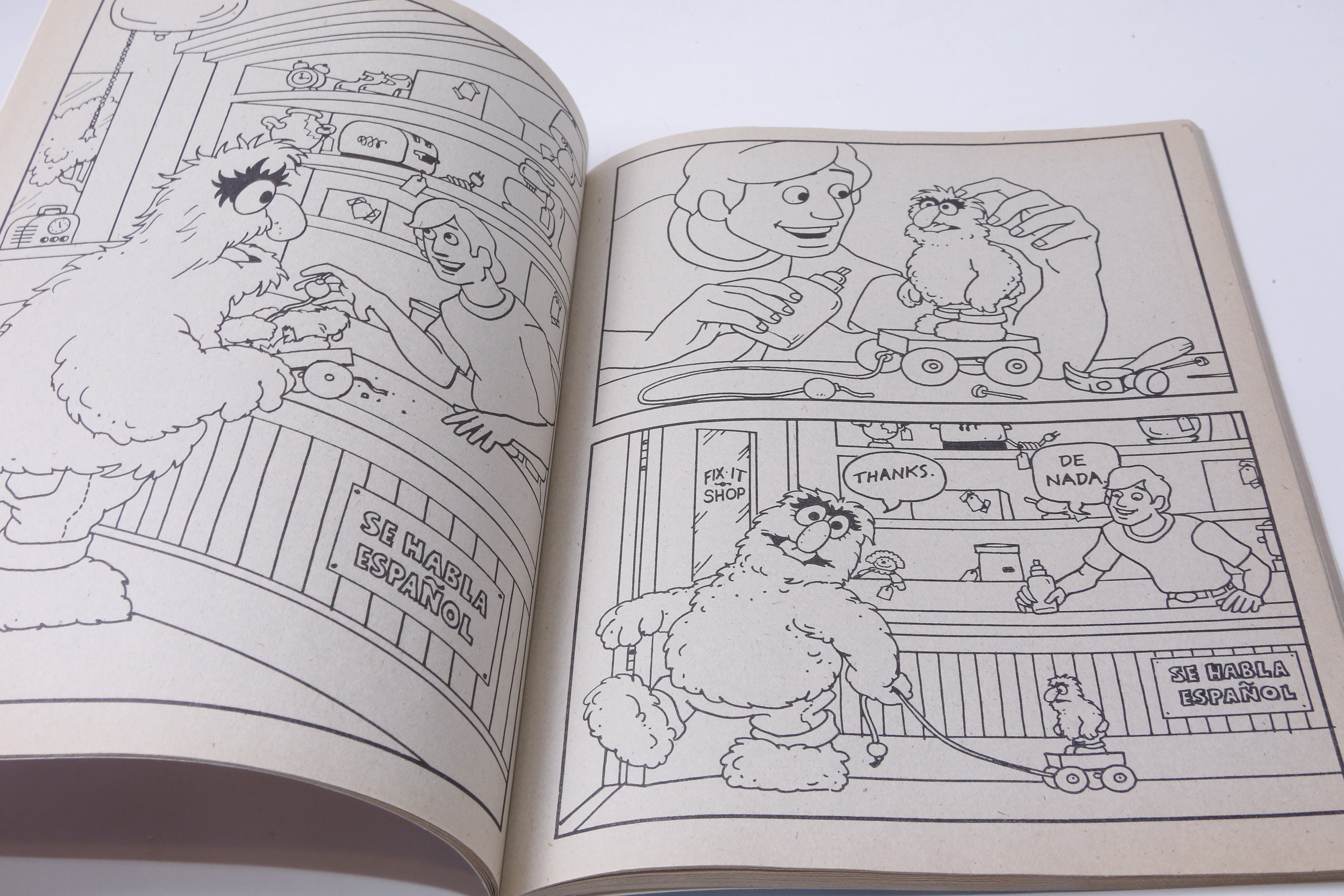 1999 Jim Henson's Muppets Jumbo Coloring Book, Golden Books