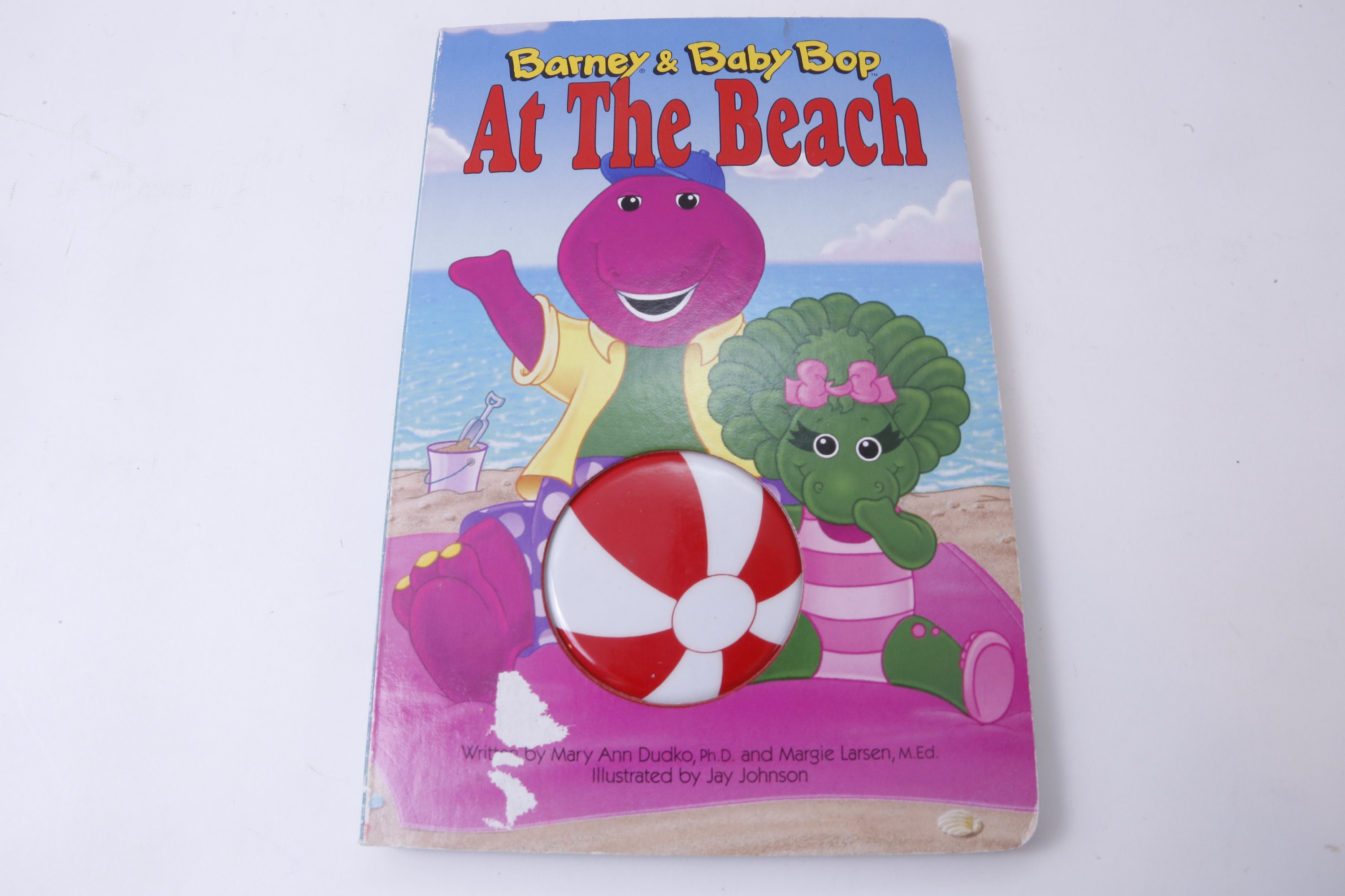 Barney & Baby Bop at the Beach Mary Ann Dudko Margie Larsen - Etsy