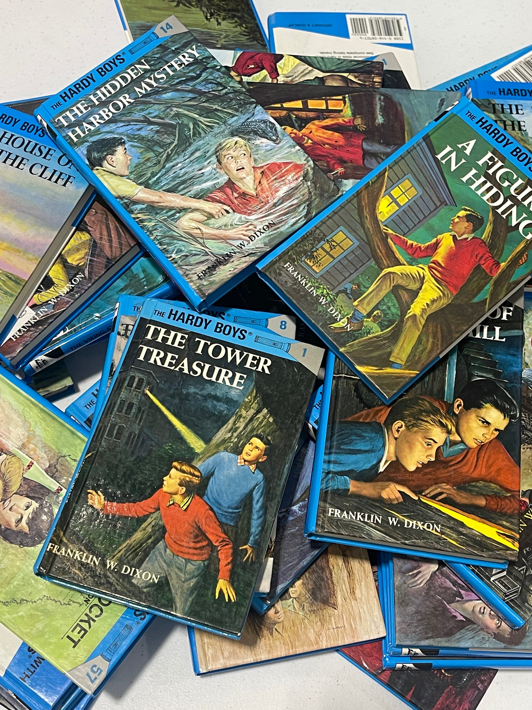 PICK Your Own #1 - Vintage Turtleback HARDY BOYS Collection, Lot