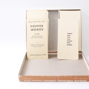 Popper Words, Sight Words, Flash Cards, Dolch, Group Size, World Cards, Cardboard Pages, Flash Cards, Picture Book, Learing, ~ 1073