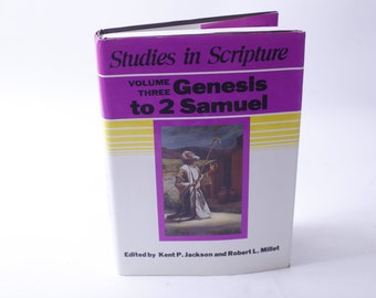 Couverture rigide, Studies In Writing, Vol 3, Genesis to 2 Samuel, LDS Mormon, Bruce R McConkie, Deseret Book ~ 231026-DIR 646