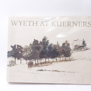 Wyeth At Kuerners, Artbook, Landscape Paintings, Drawings, Reproductions, Slipcover, Landscape Format, Art, Collectible, Vintage, ~20-01-894