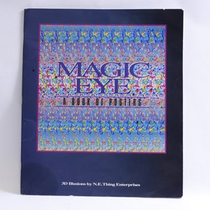 Magic Eye, Book of Posters, 3D Illusions, 1994, 17 X 15", Art ...