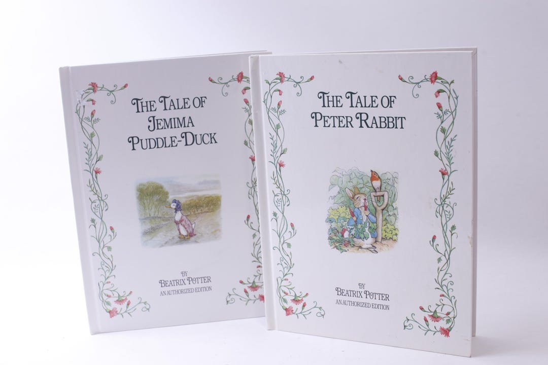 Beatrix Potter Tales Picture Books, Jemma Puddle-duck, Peter Rabbit ...