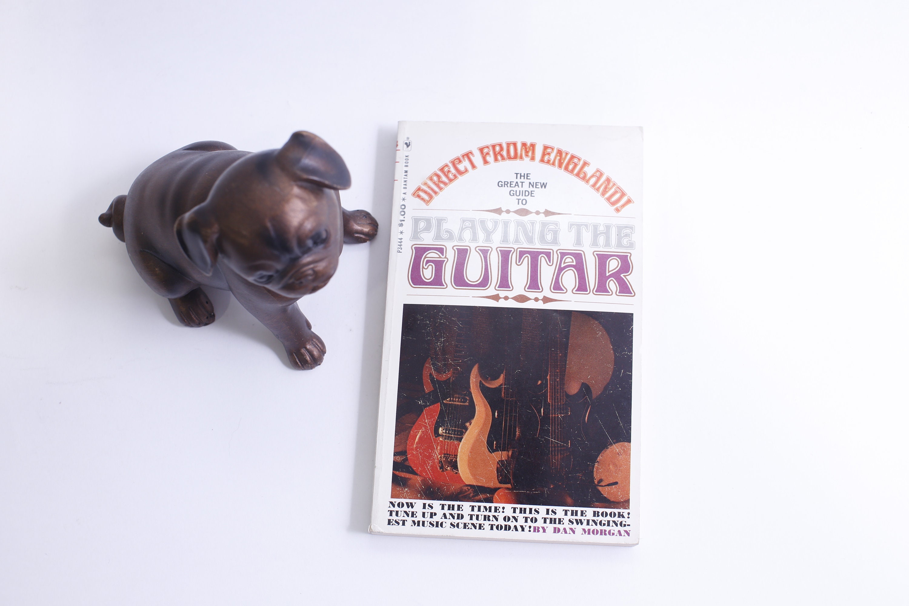 The Great New Guide To Playing The Guitar, Dan Morgan, 1960s, Bantam Book, Music, Learning, Paperback, ~ 230505-WH 1253