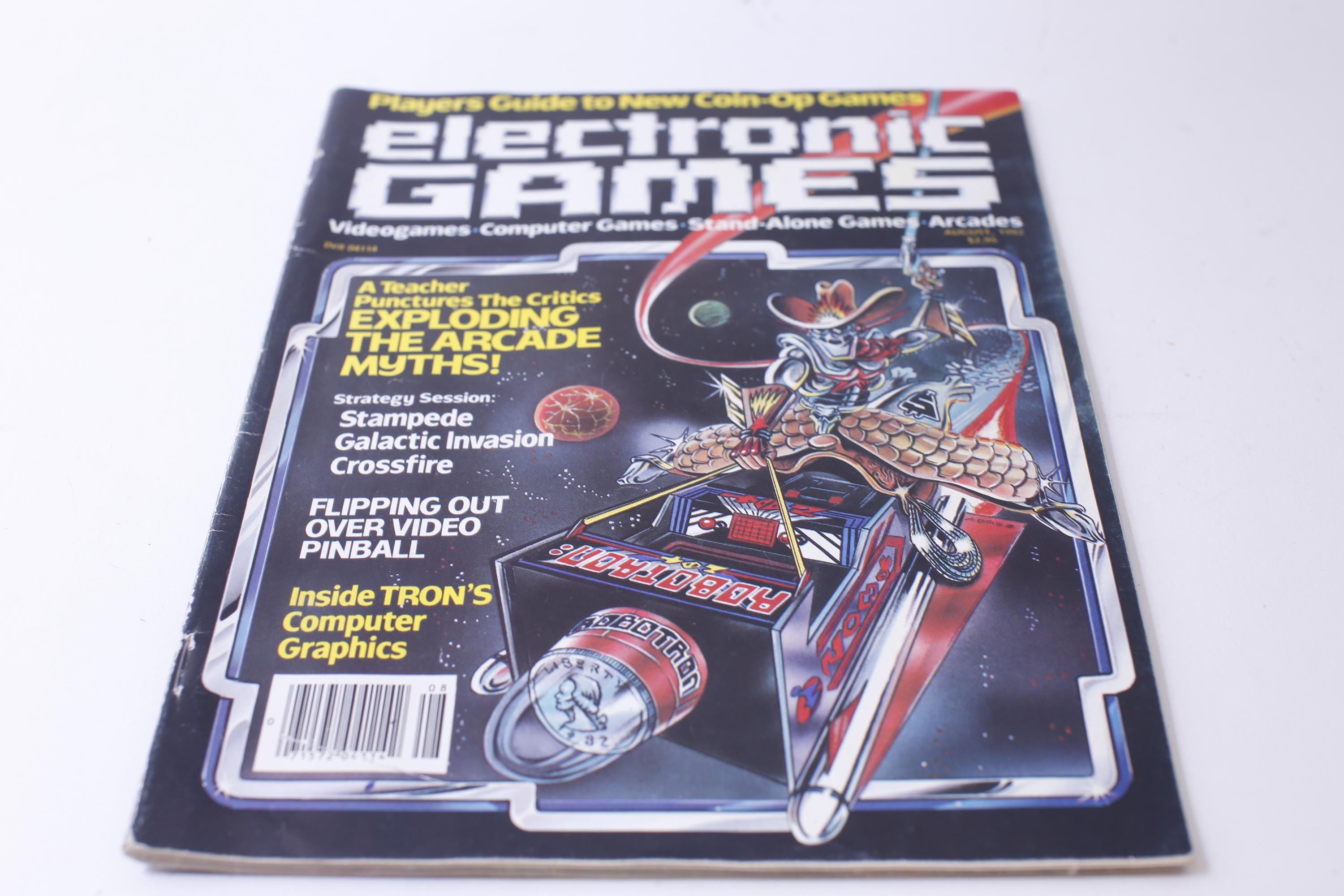 80s〜90s M.C.ESCHER Electronic Games, Magazine, August 1982, Illustrated