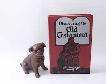 Franklin L. West, Discovering The Old Testament, Bible, Religion, Christian, Hardcover, Reference, Vintage, ~20-01-883