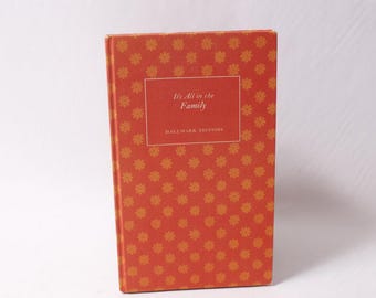 It's All in the Family Hallmark Humorous Illustrated Book Hardcover Gift Book ~ 260402-WH 1062