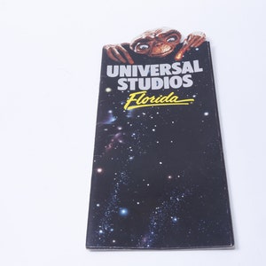 Ghostbusters 1989 Booklet Florida Guide Universal Studios Advertisement Vintage Softcover ~ 20-01-621 The Extra-Terrestrial