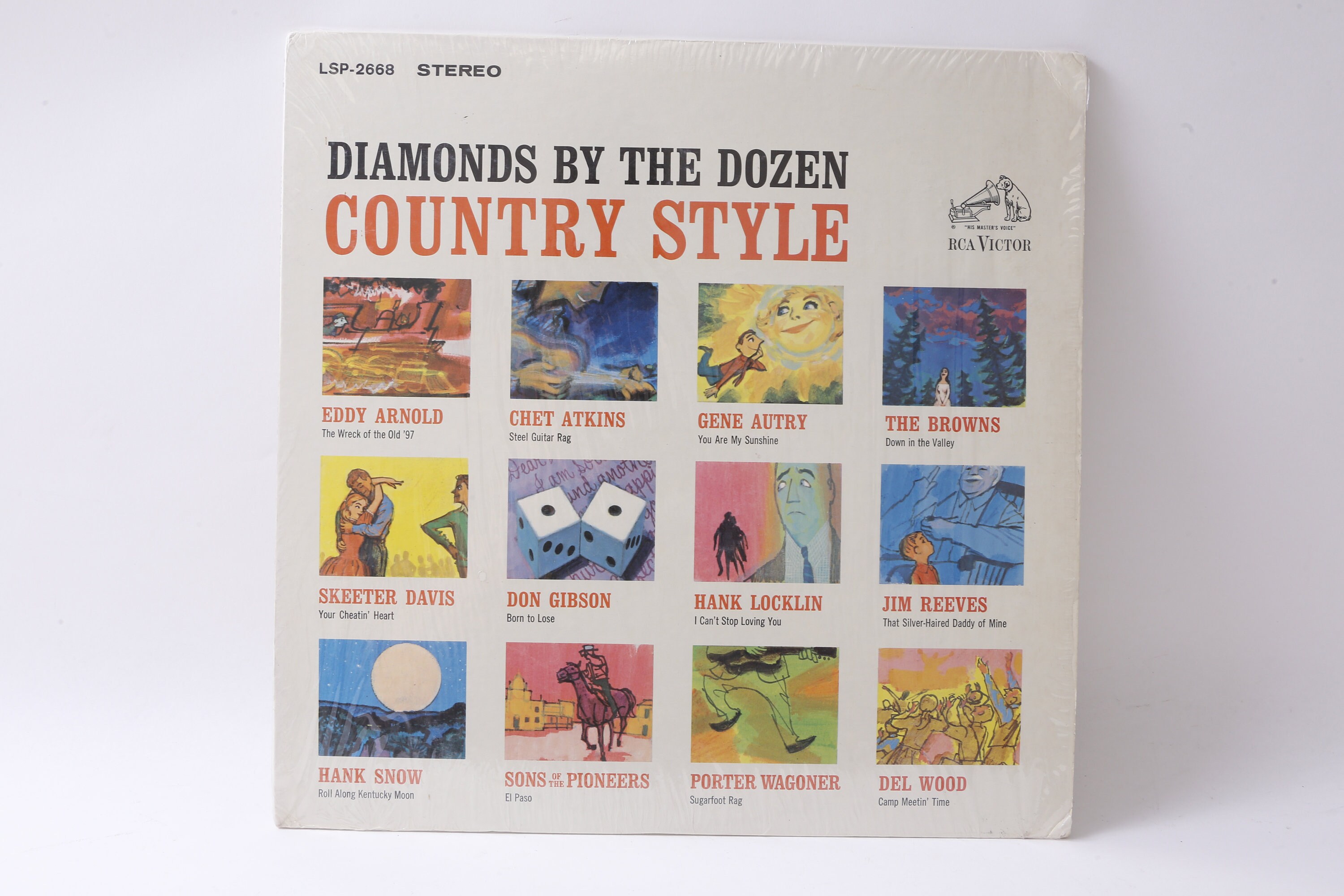 Diamonds by the Dozen Country Style, RCA Victor, Vinyl, Vintage