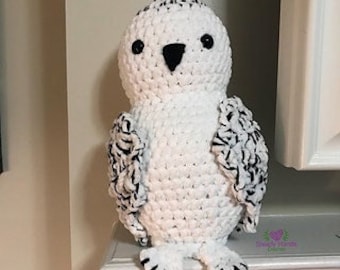 CROCHET PATTERN - Snowy Owl