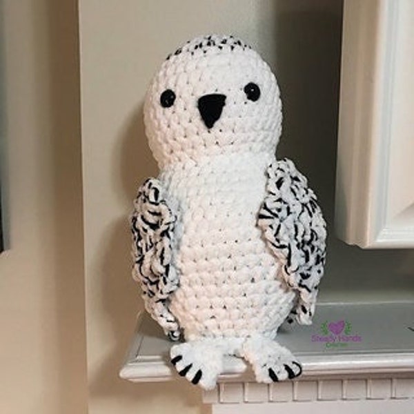 Crochet Snowy Owl Etsy