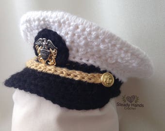 Navy Baby - Hat Only - photo prop set