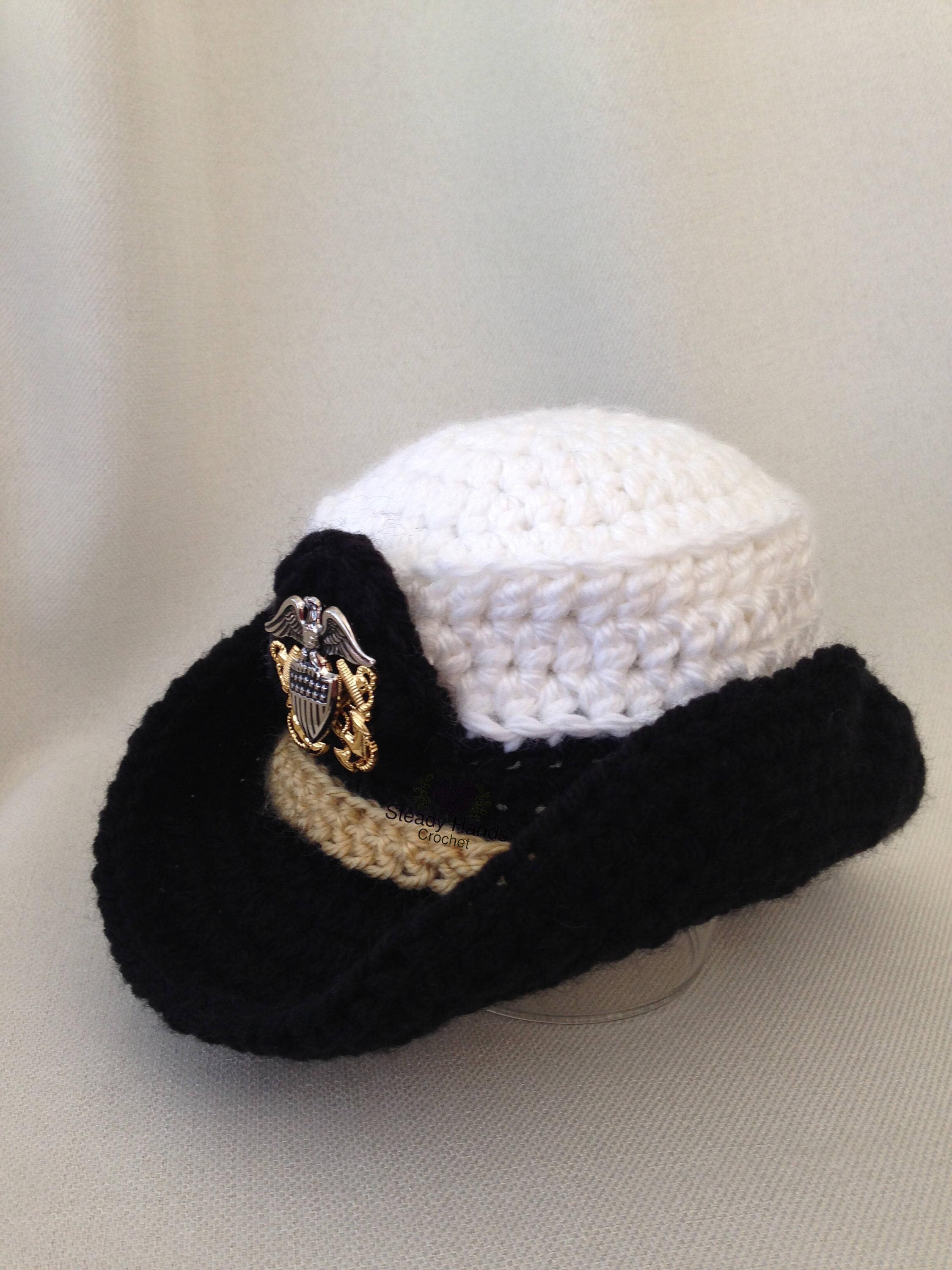 Crochet Navy Officer - Etsy