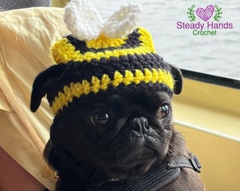 Busy Bee Dog Hat