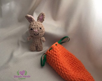 CROCHET PATTERN - Mini Bunny Surprise