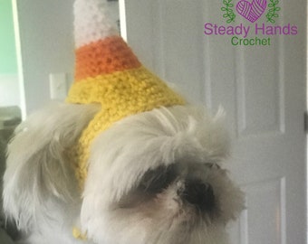 Candy Corn Dog Hat