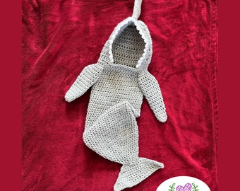 CROCHET PATTERN Baby Shark Costume