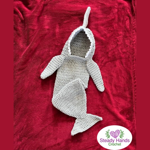 CROCHET PATTERN Baby Shark Costume
