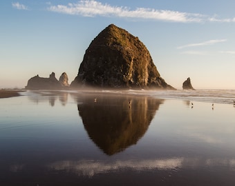 Haystack Rock Cannon Beach Photograph