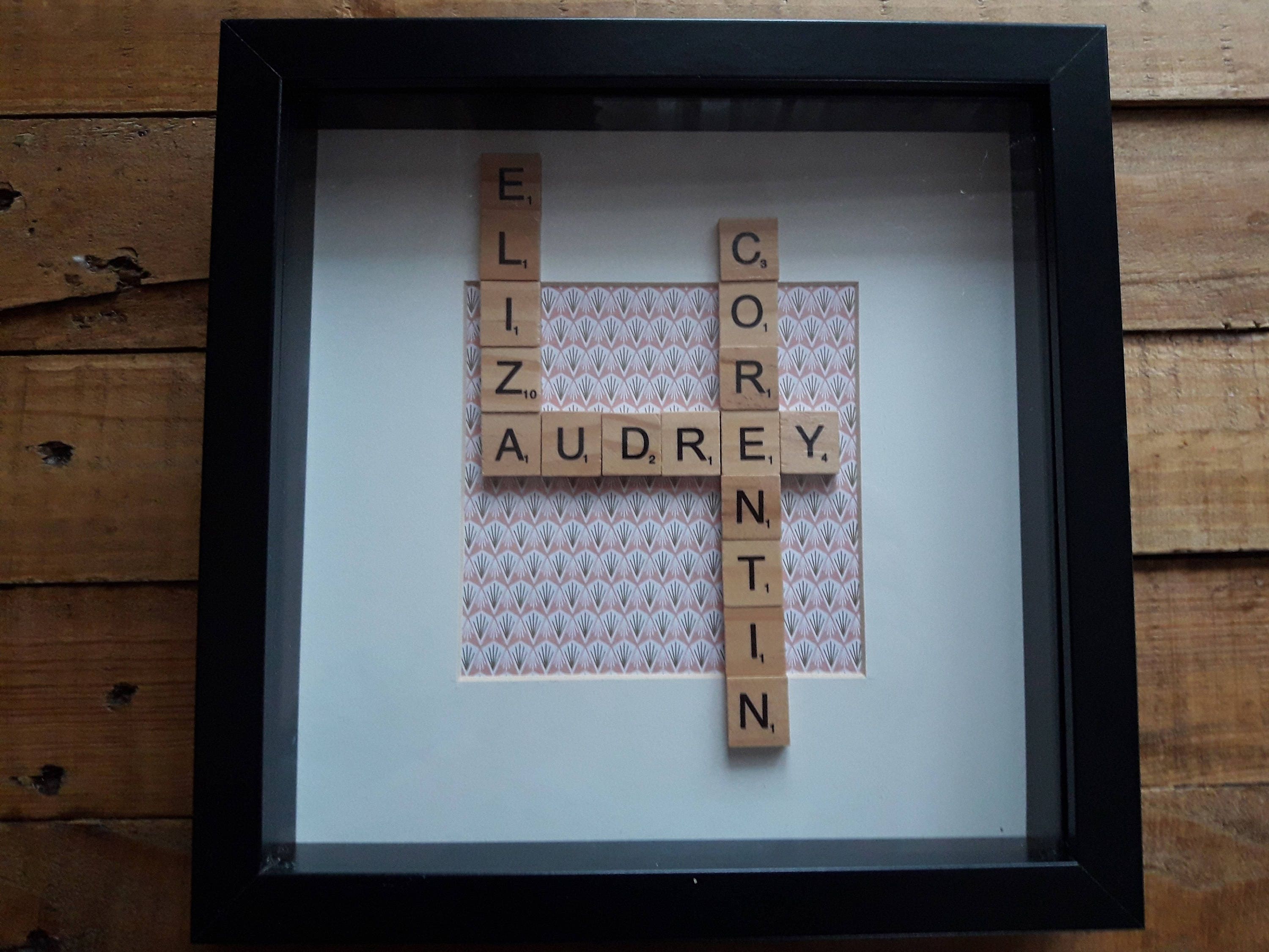 cadre lettre scrabble