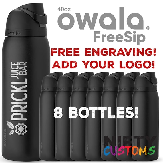 Owala FreeSip 24oz Stainless Steel Water Bottle - Black