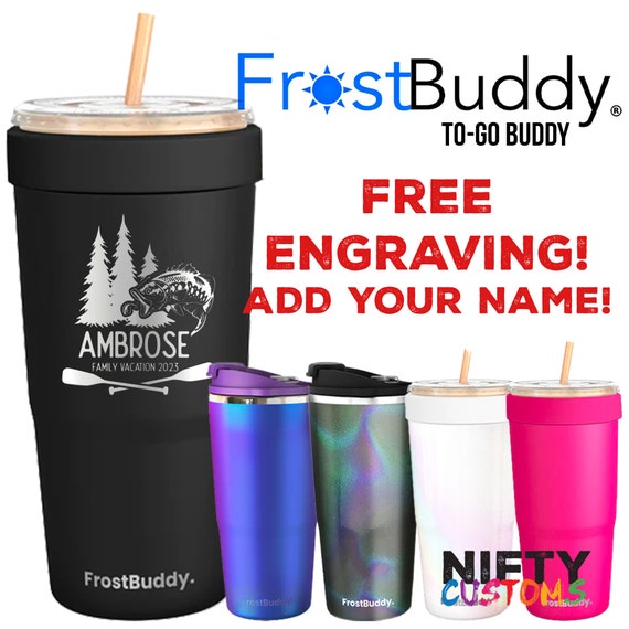 Personalized Frostbuddy To-go Buddy 30oz Tumbler Fits Coffee Fast