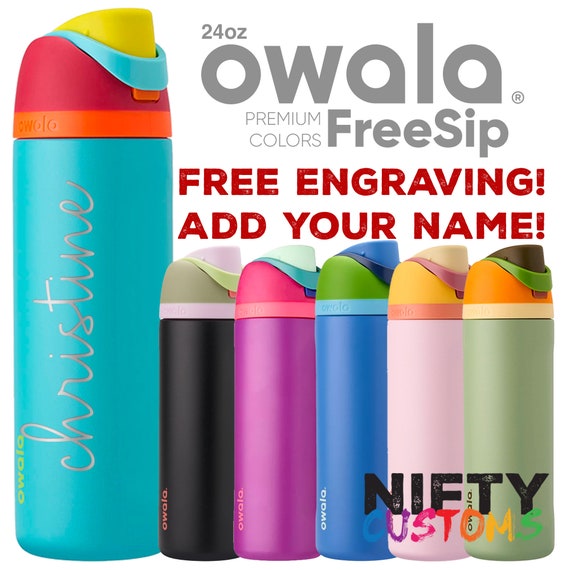 Owala Free Sip 32 Oz. Personalized Water Bottle Limited Unique