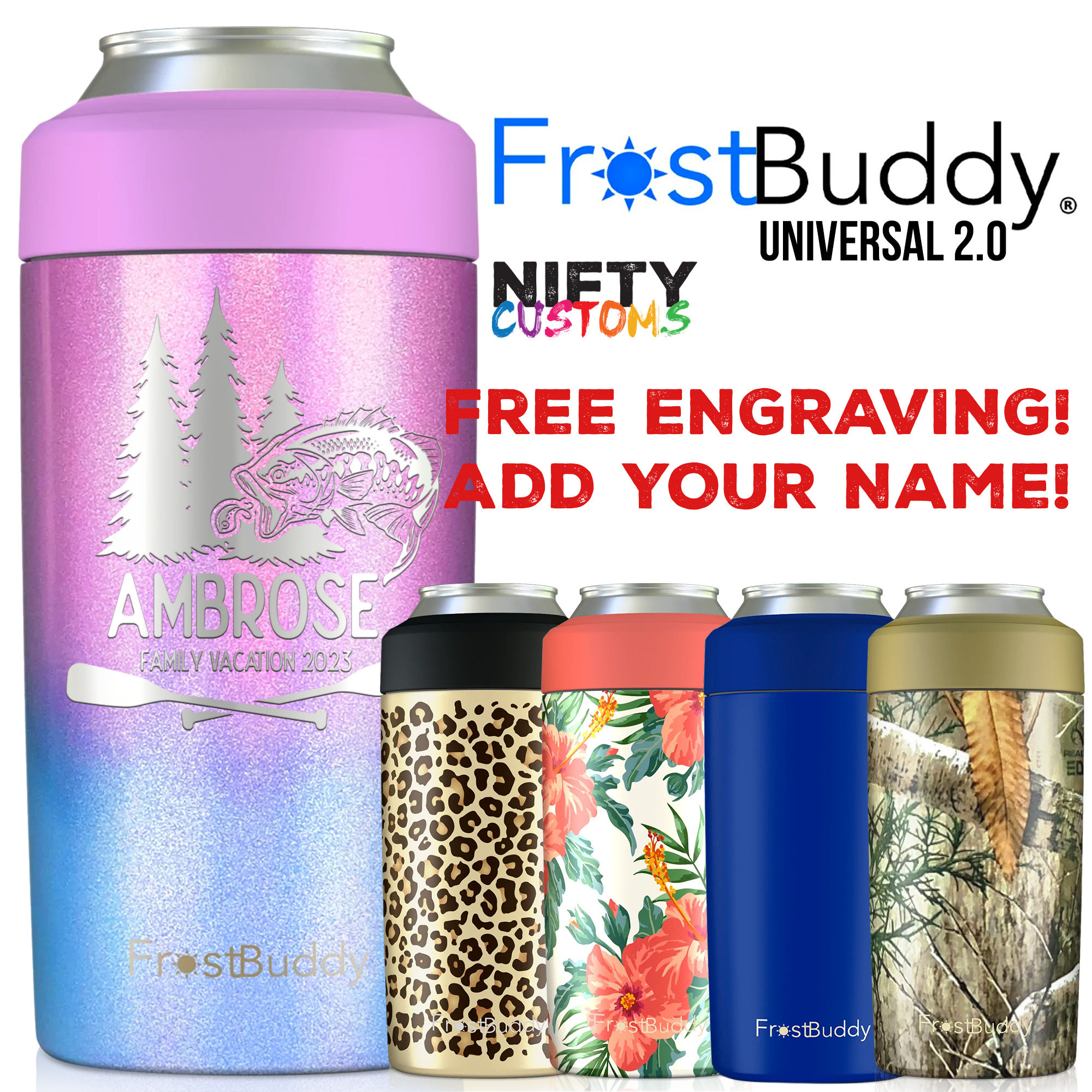 Custom Frost Buddy® Universal Buddy 2.0 - Palm Buddy - USimprints