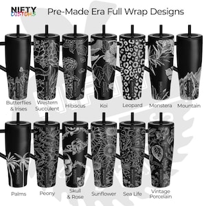 Engraved Brumate Era 40oz Personalized Brümate Leakproof Tumbler with Handle Insulated Stainless Steel Wrap Available image 6