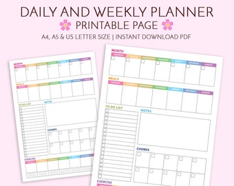 2021 Diary Planner Etsy