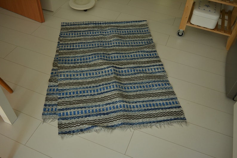 Schwedischer Landhausstil Vintage Handgewebter Teppich L U00e4ufer