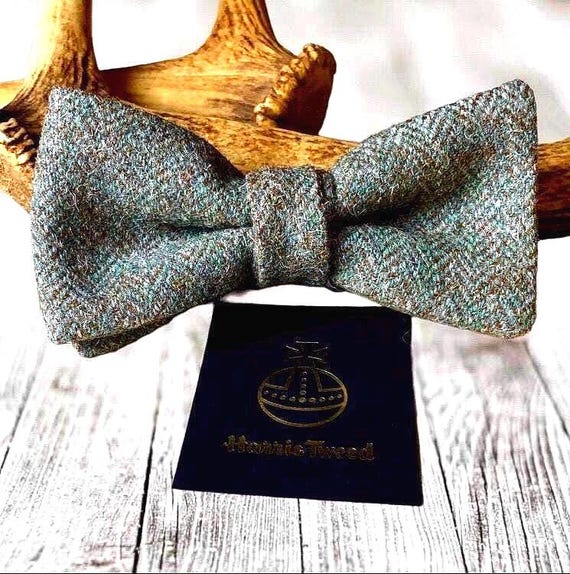 harris tweed bowtie