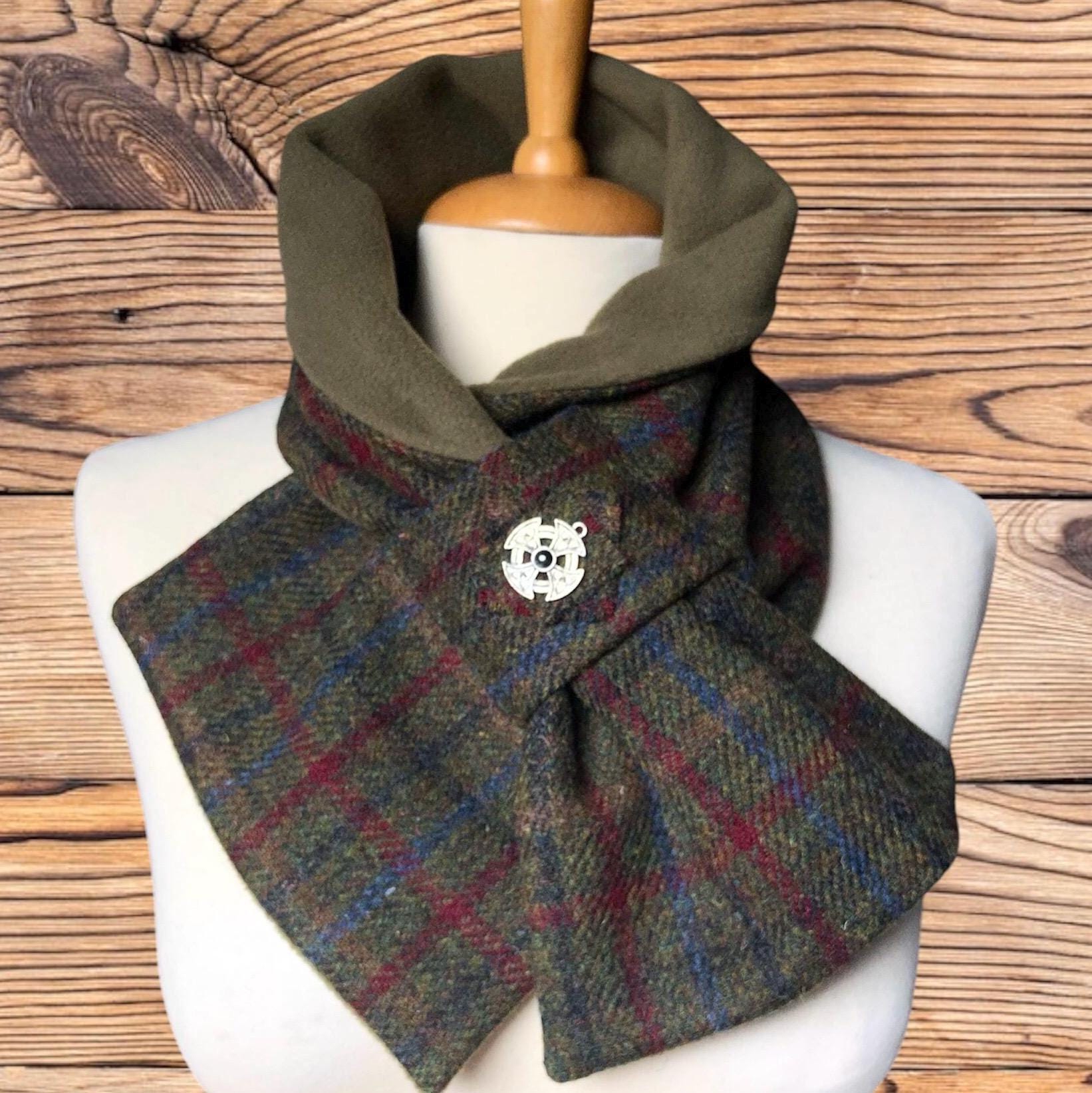 Harris Tweed Neckwarmer - Etsy