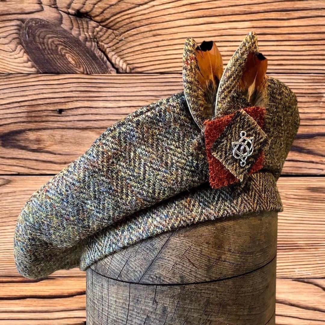 HIGHER×HARRIS TWEED HERRINGBONE BERET il_1080xN.1766164812_i2sd.jpg