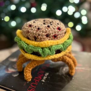 PATTERN Crochet Cheespider, Crochet Hamburger, Crochet French Fries