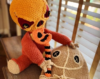PATTERN Spooky Pumpkin Baby