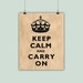 see more listings in the Quotes, Keep Calm Prints section