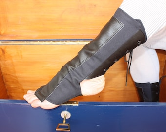 Vegan Aerial Boots short black Trapeze Boots Venaki Lyra Boots LyraBoots Aerial Costume Circus vegan aerial costume VENAKI Boots