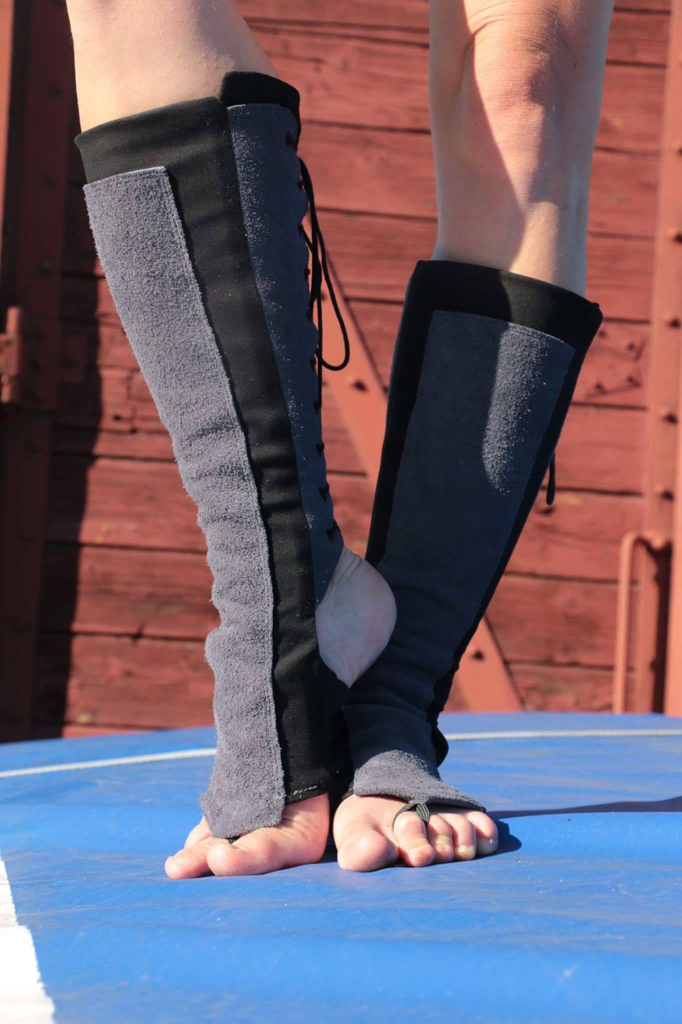 VENAKI Trapeze Boots Two Colours Long Version Etsy Australia